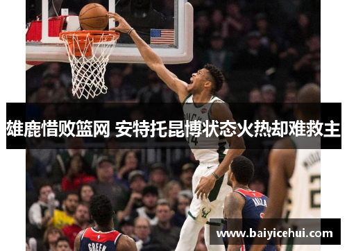雄鹿惜败篮网 安特托昆博状态火热却难救主
